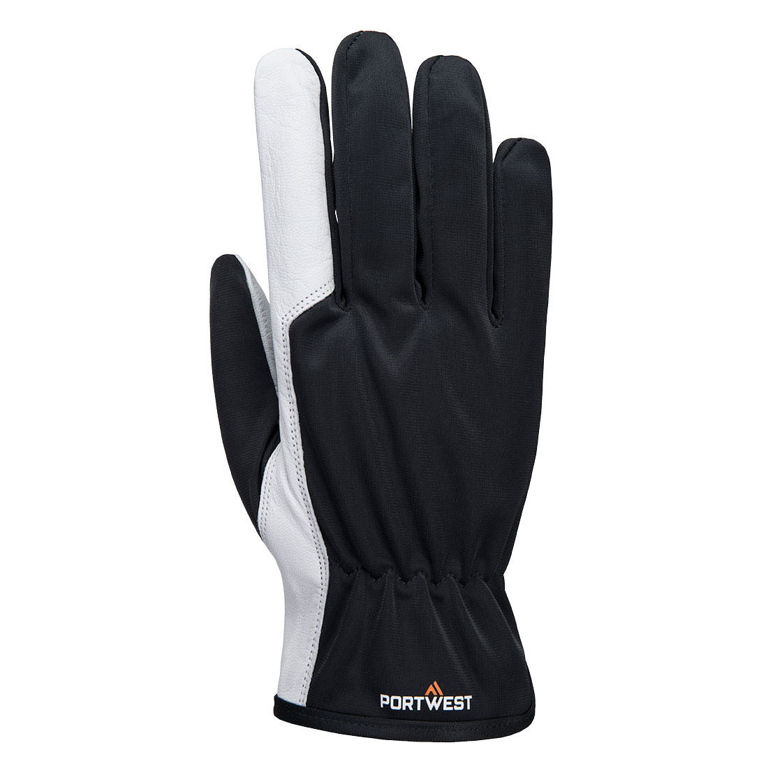 Rękawica Mechanic 120 Leather Palm — Szary