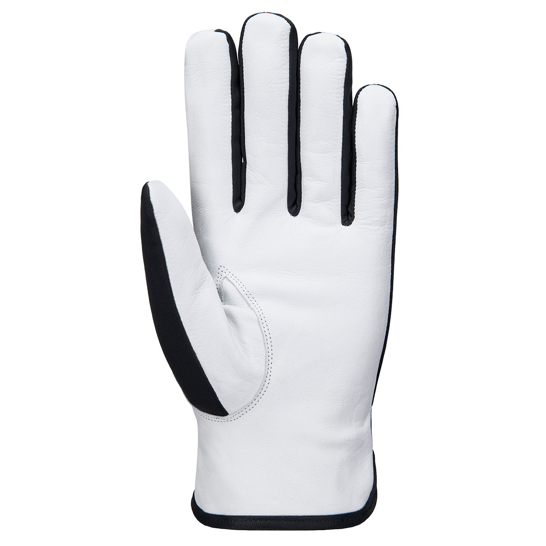 Rękawica Mechanic 120 Leather Palm — Szary - obrazek 2