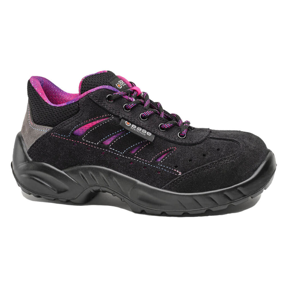 Półbut Zoe S1P SRC — Czarny / Fuksja