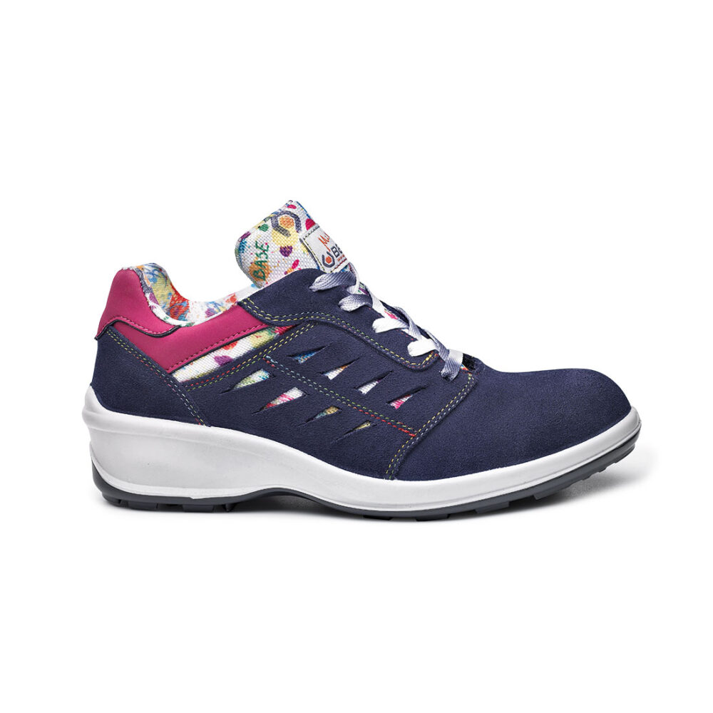 Półbut Kate S3 SRC — Niebieski / Różowy
