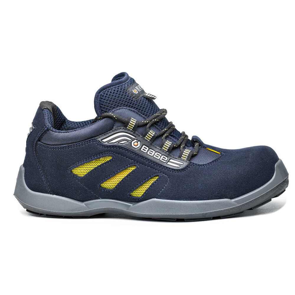 Półbut Frisbee S1P ESD SRC — Niebieski / Żółty