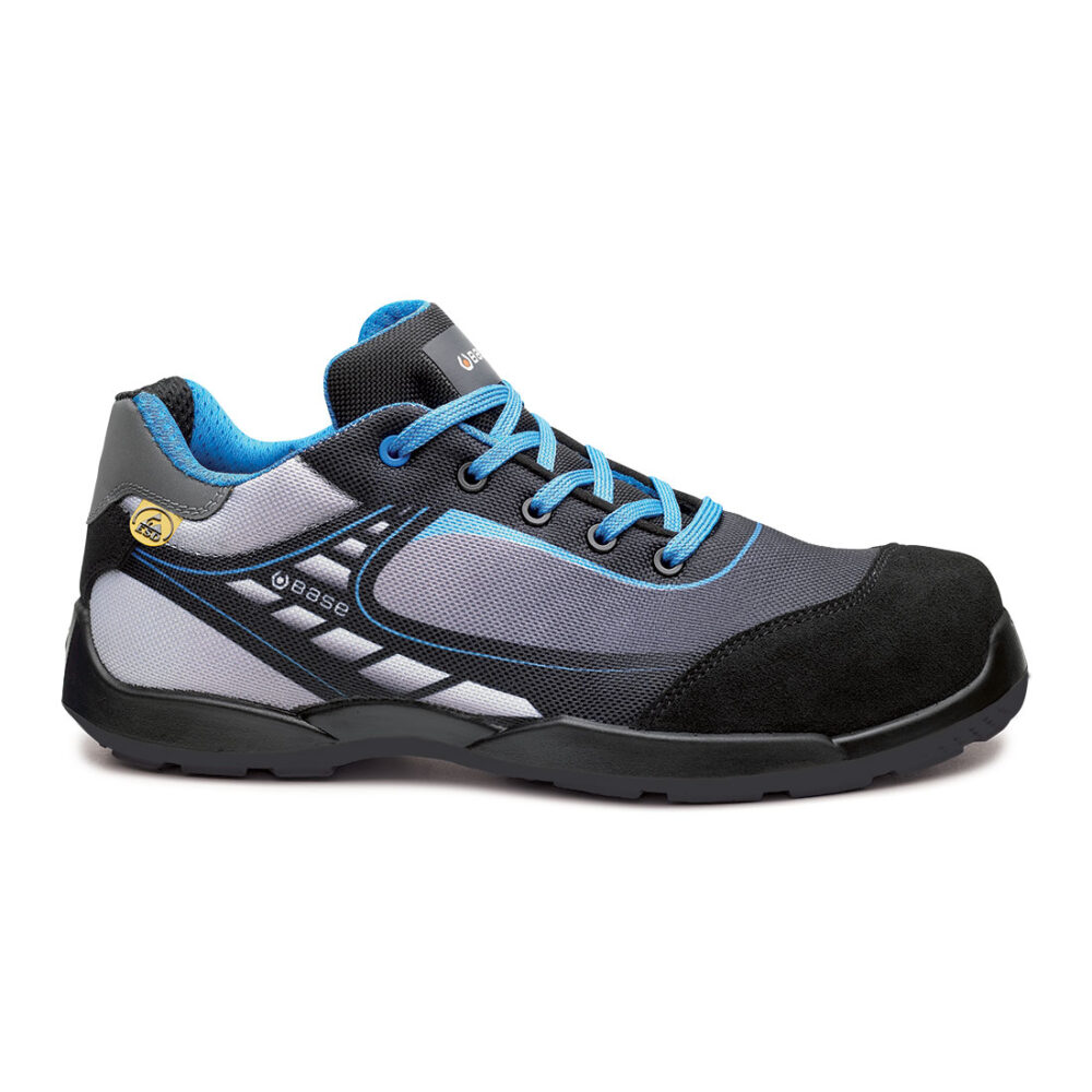 Półbut Bowling ESD S3 SRC — Czarny / Niebieski