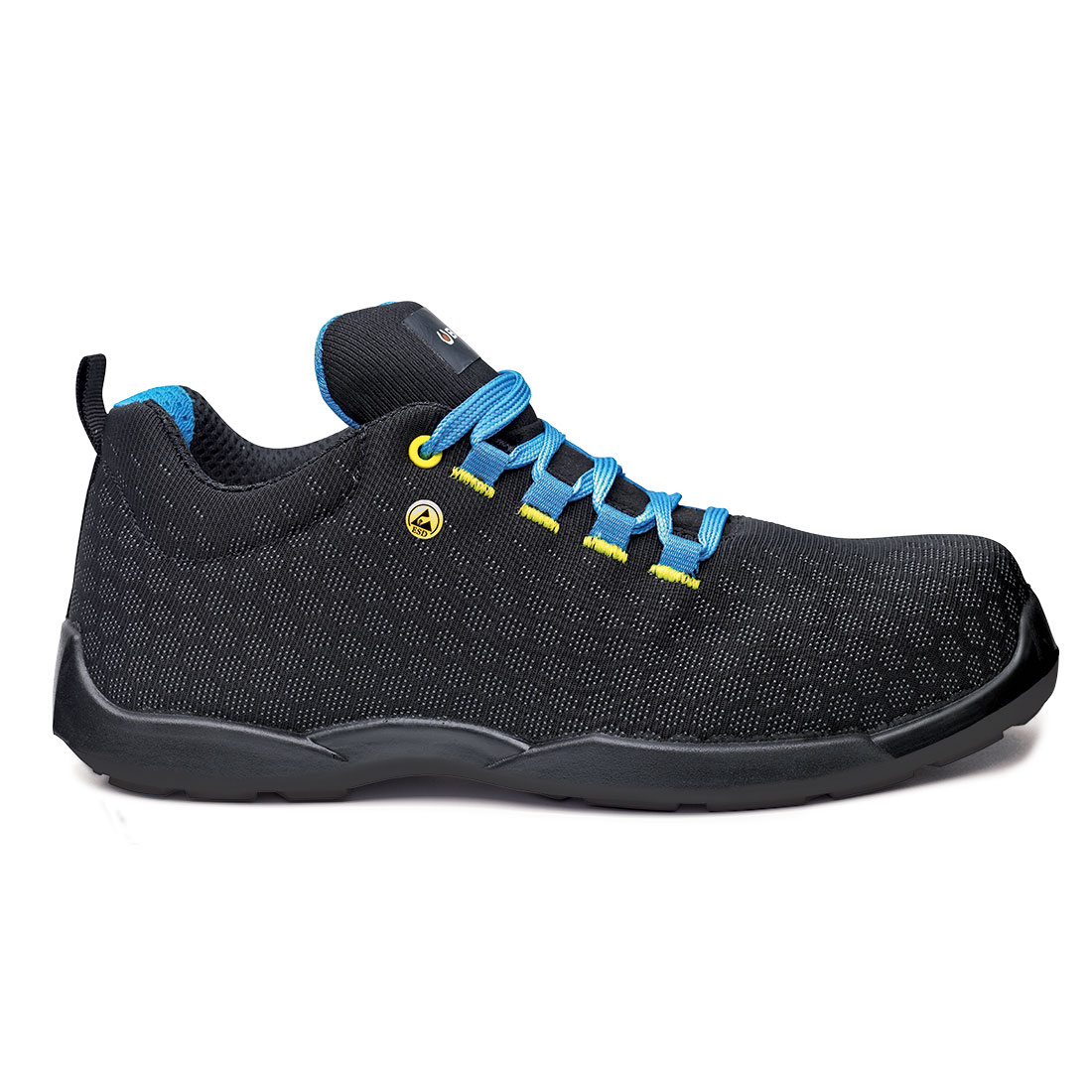 Półbut Marathon ESD S3 SRC — Czarny / Niebieski