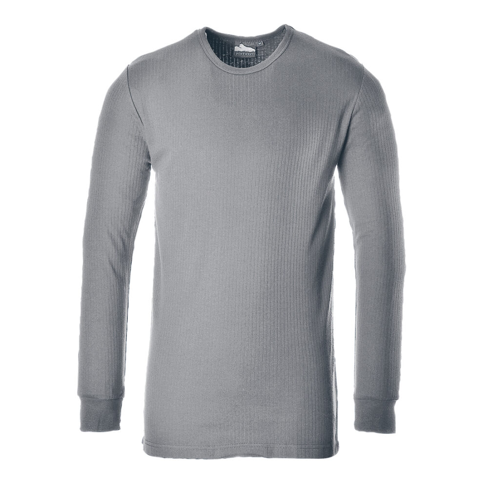 T-Shirt termoaktywny z długimi rękawami — Szary