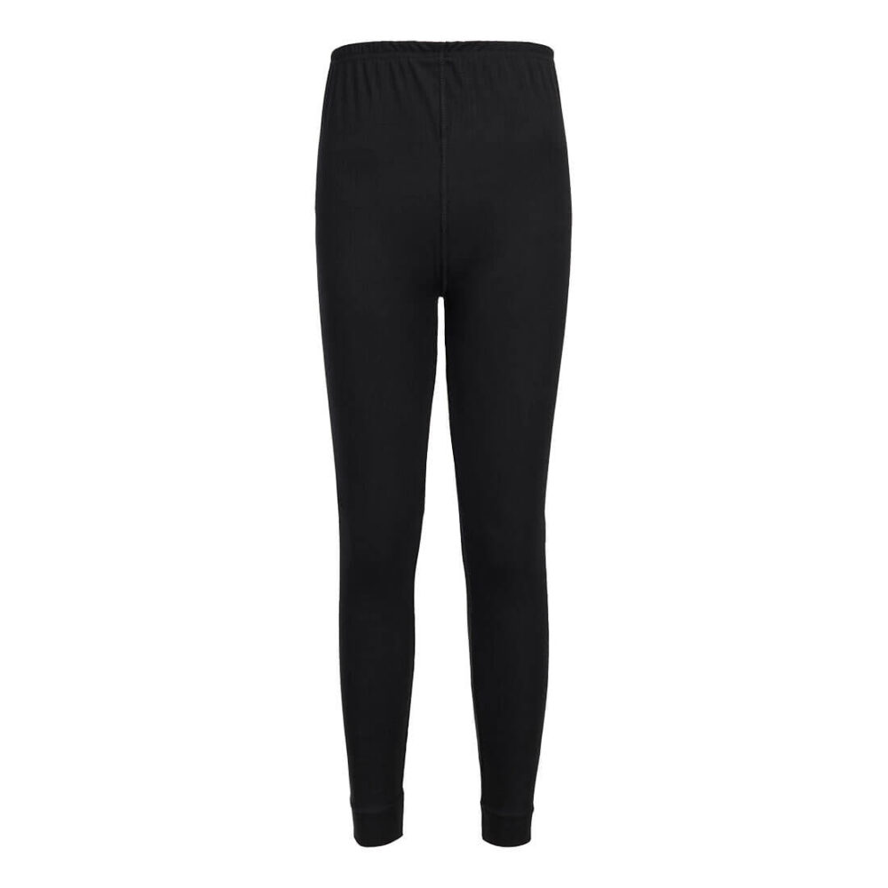 Damskie legginsy termiczne — Czarny