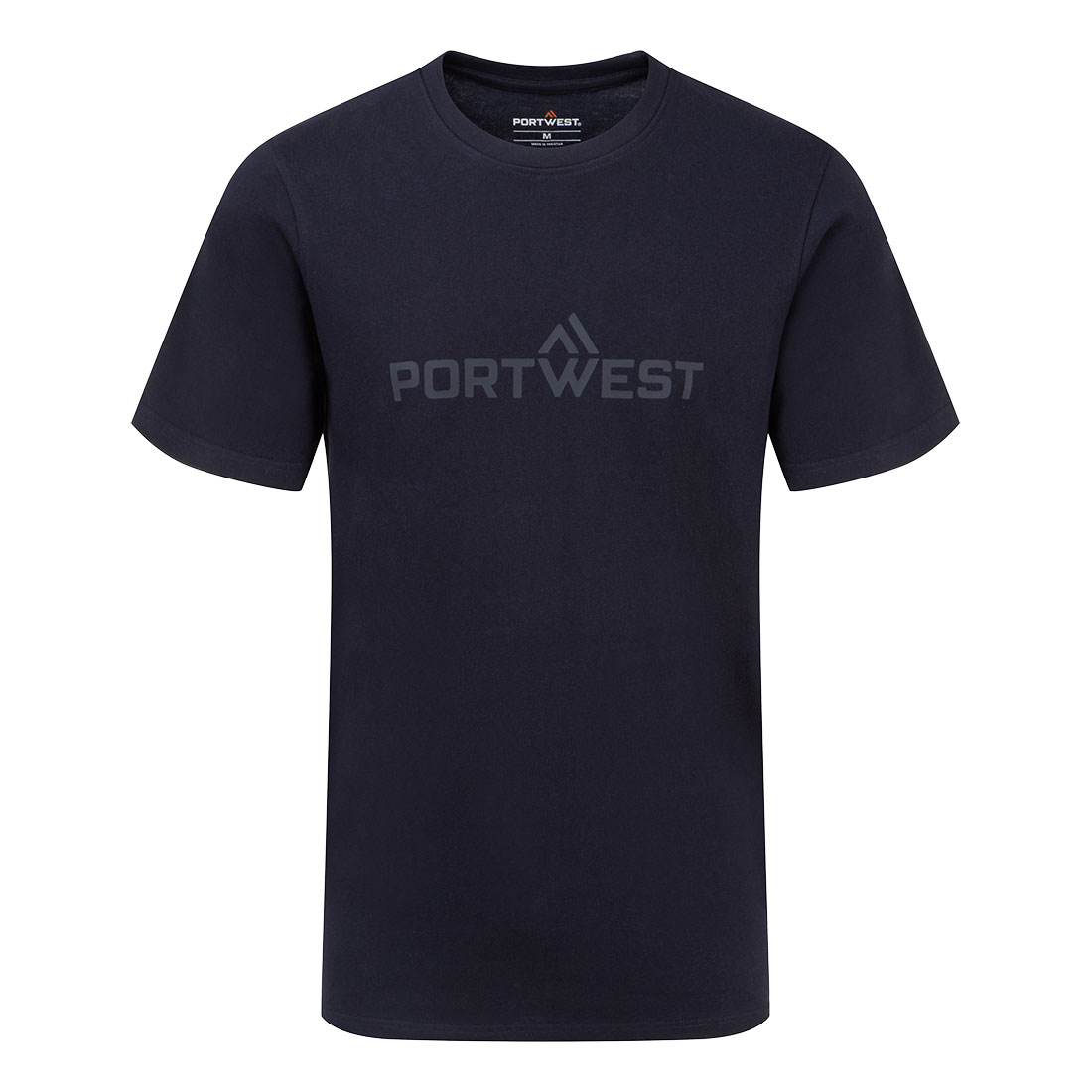 T-Shirt bawełniany Portwest — Granatowy