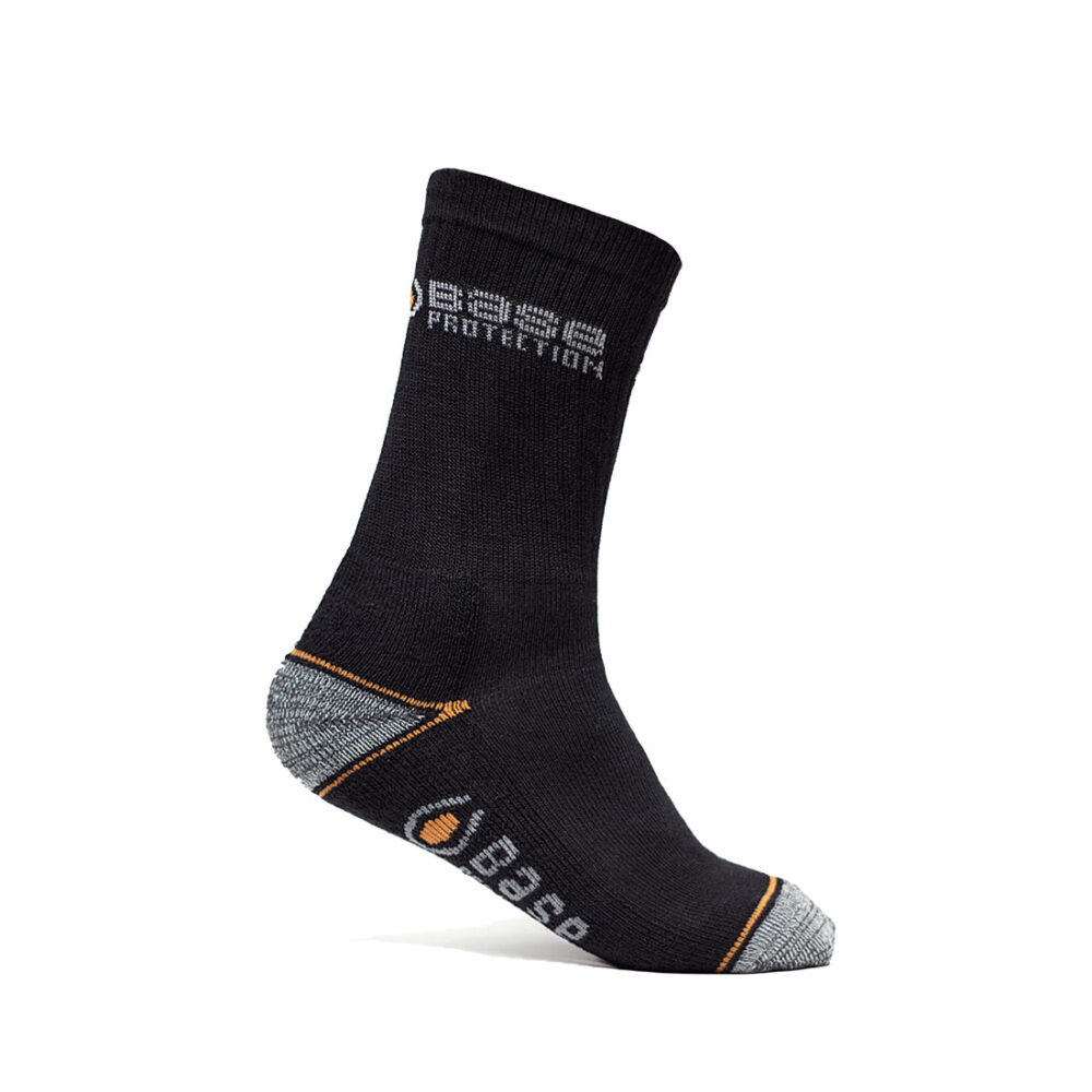 Safety 400 Sock Short  -  3Pk — Czarny / Szary