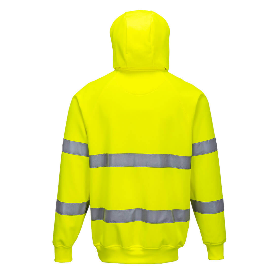Bluza ostrzegawcza z kapturem — Żółty - obrazek 2