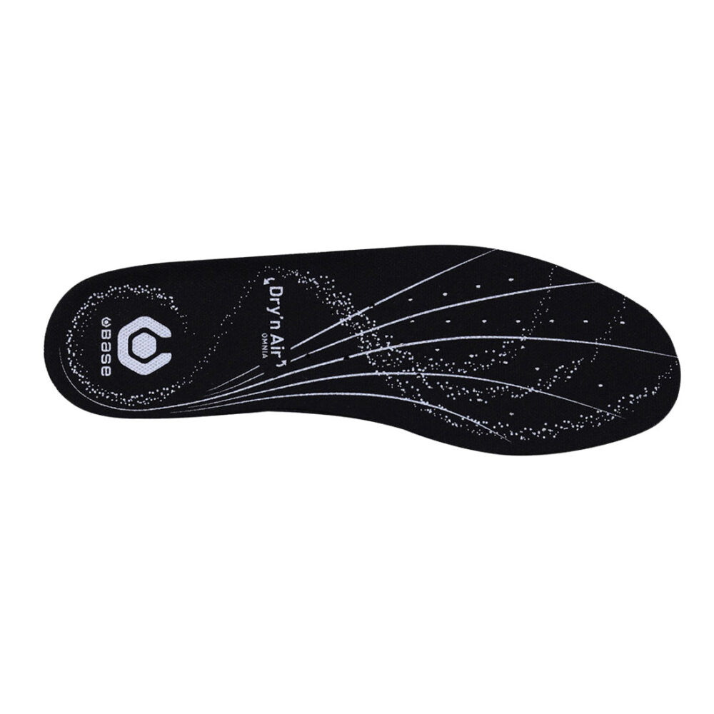 Dry'N Air Omnia Footbed — Czarny