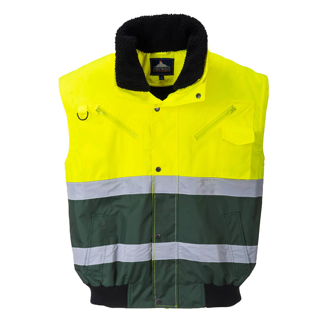 Kurtka ostrzegawcza Bomber X - obrazek 3
