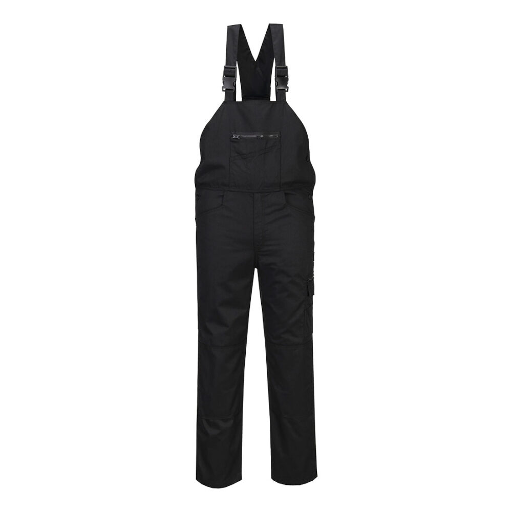 Ogrodniczki WX2 Eco Stretch — Czarny