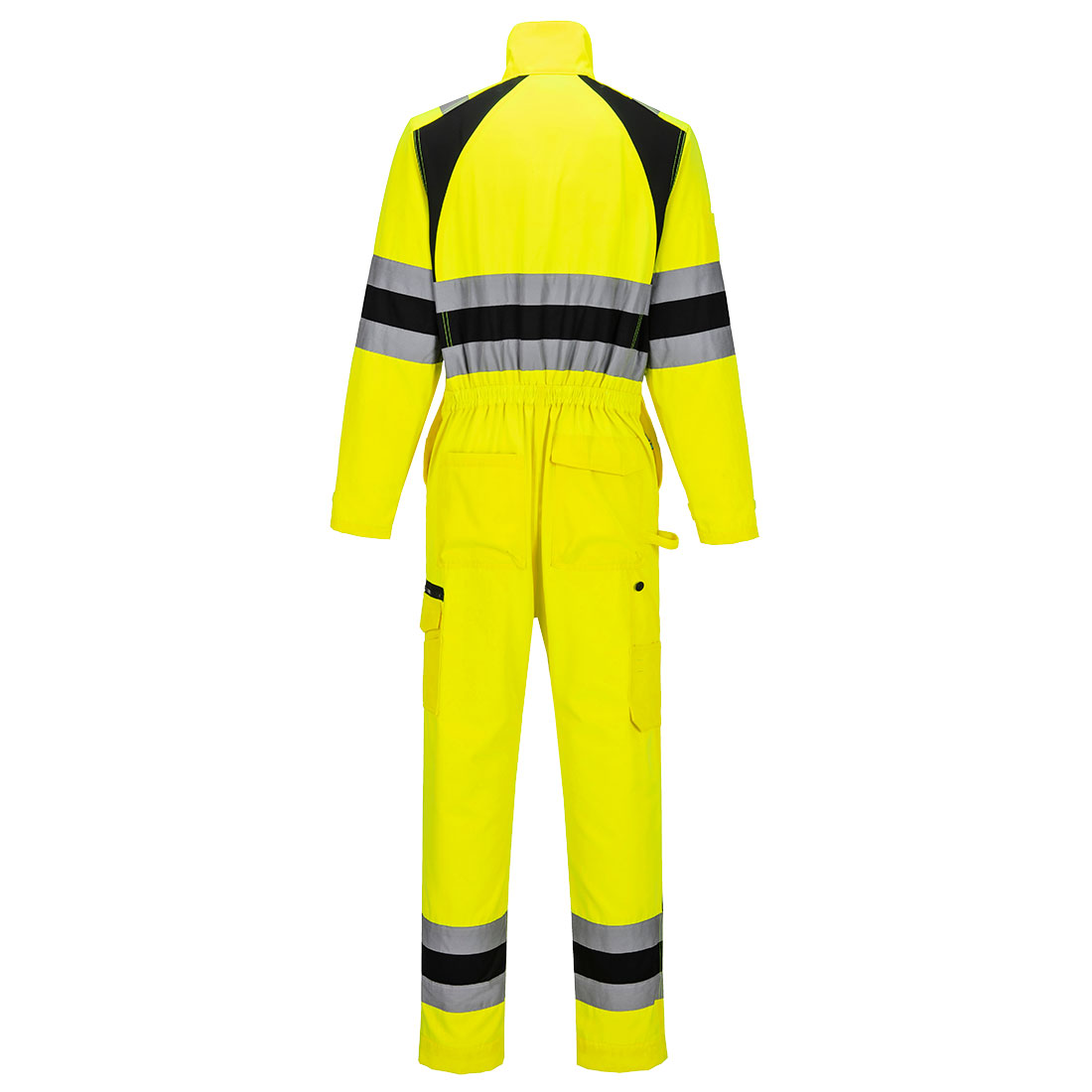 Kombinezon ostrzegawczy WX2 Eco — Żółty / Czarny - obrazek 2