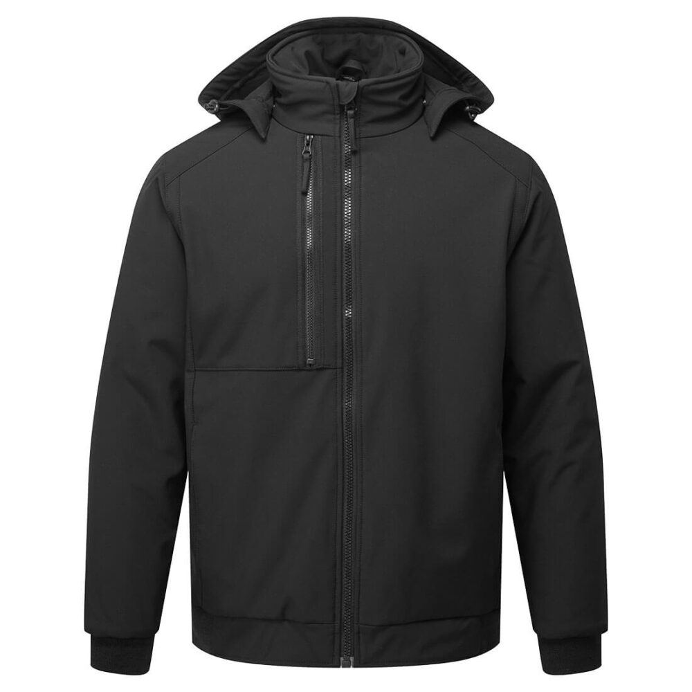 Ocieplany softshell WX2 Eco (2L) — Czarny