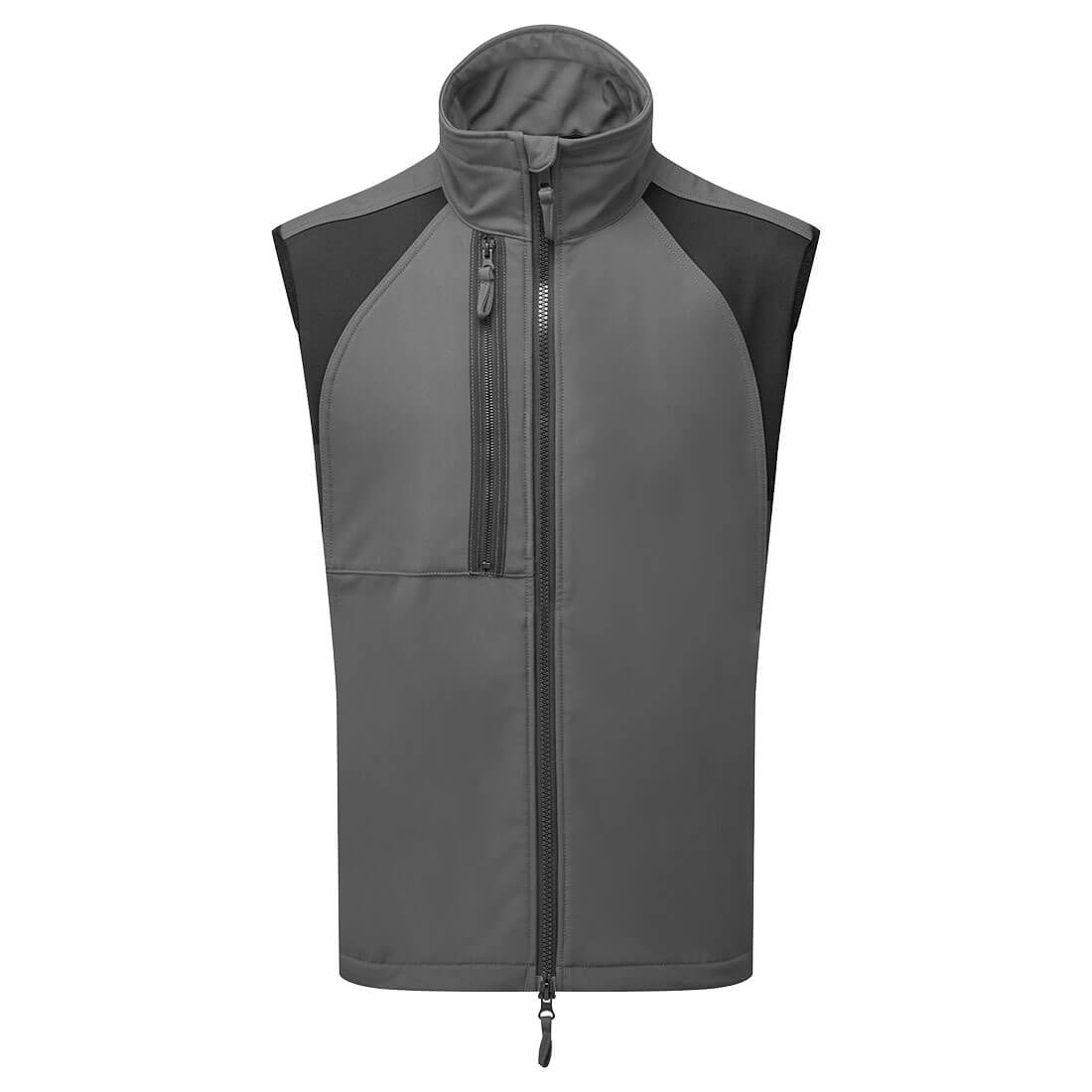 Kamizelka Softshell ECO WX2 (2L) — Szary Metaliczny