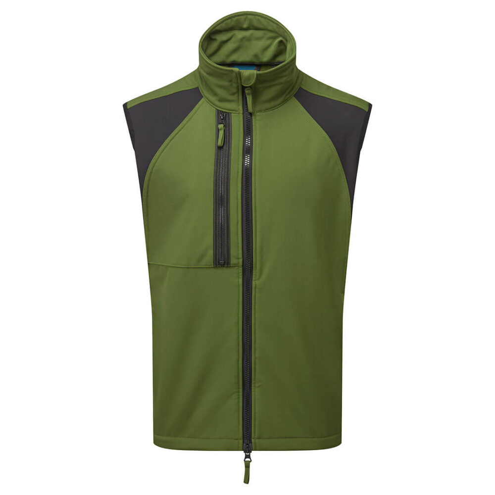 Kamizelka Softshell ECO WX2 (2L) — Oliwkowozielony