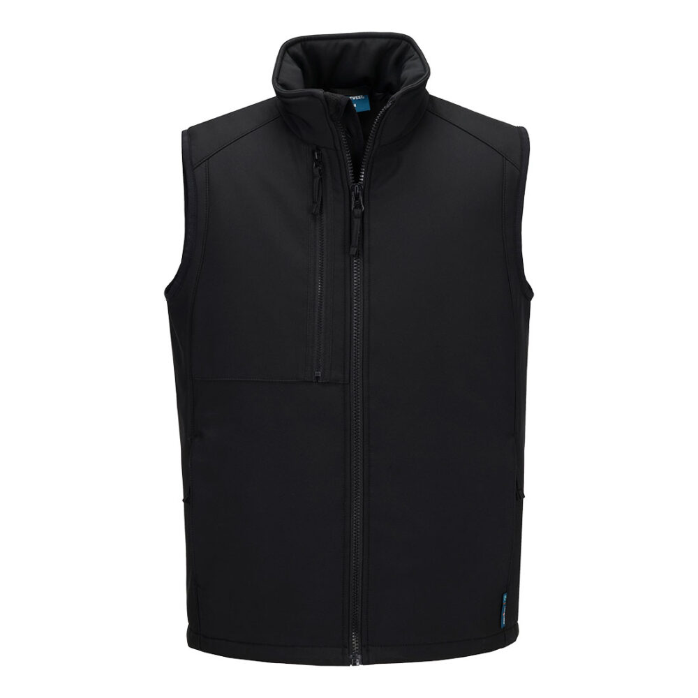 WX2 Eco Insulated Softshell Bodywarmer (2L) — Czarny