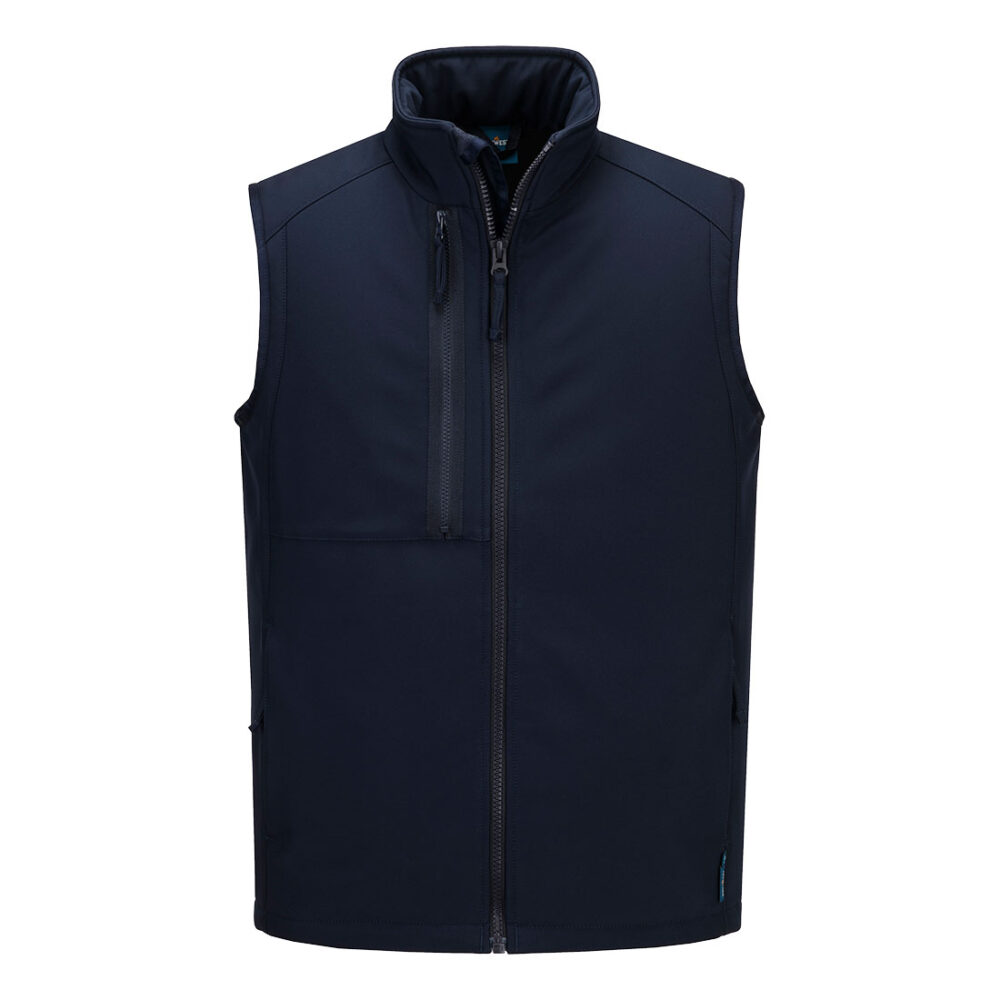 WX2 Eco Insulated Softshell Bodywarmer (2L) — Granatowy