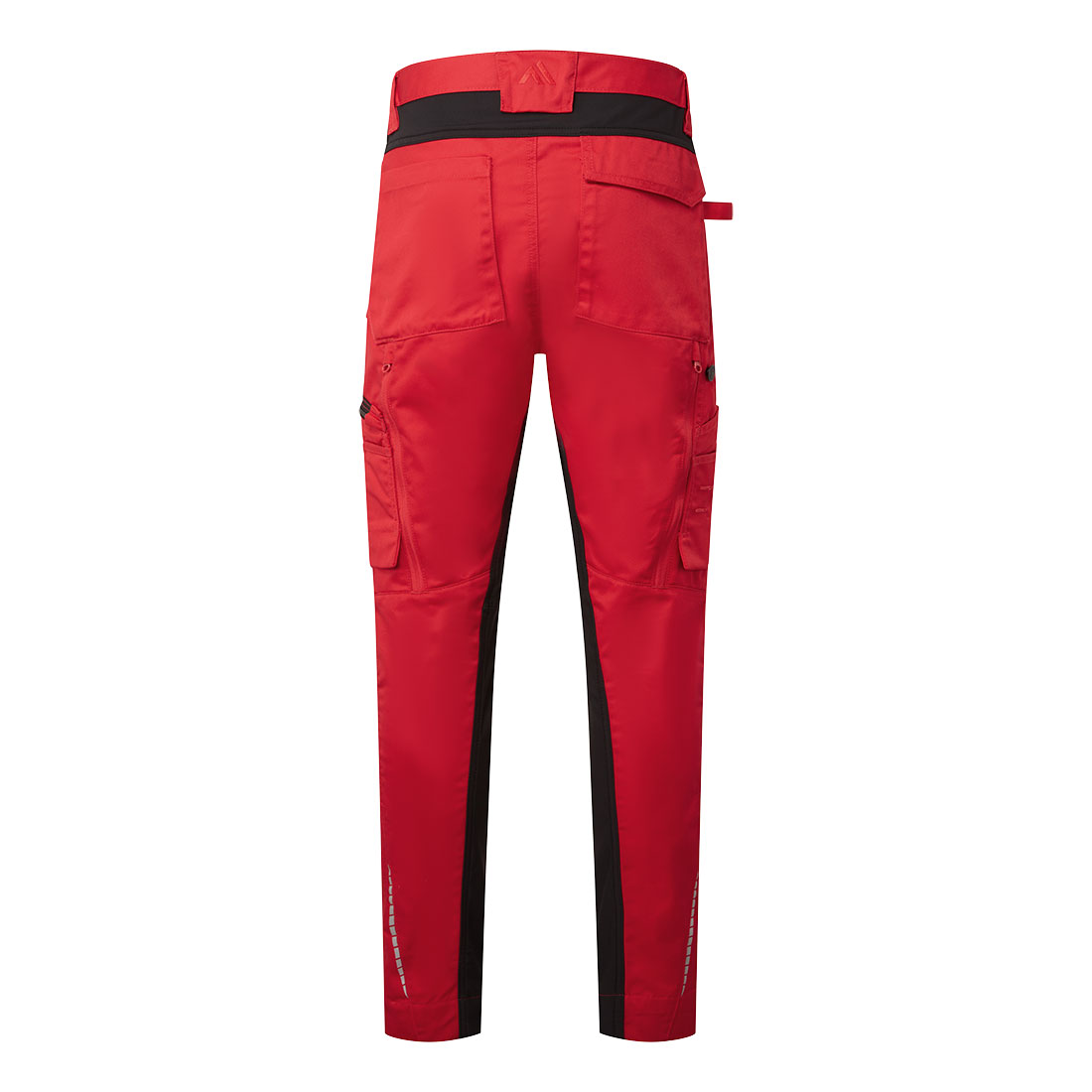 Spodnie WX2 Eco Stretch z panelami wentylacyjnymi — Deep Red - obrazek 2
