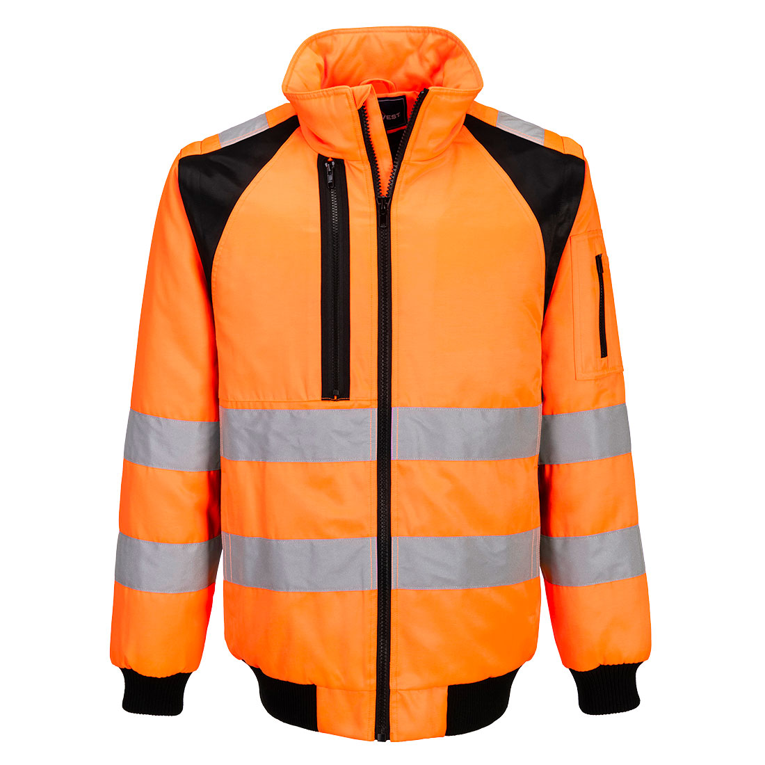 Kurtka pilotka ostrzegawcza WX2 3 w 1 — Orange/Black
