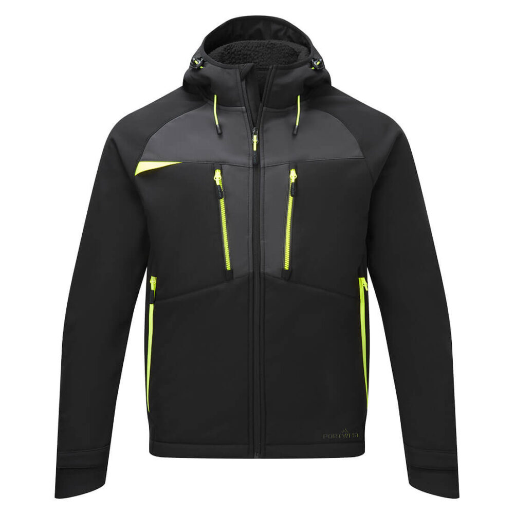 Softshell zimowy DX4 — Czarny
