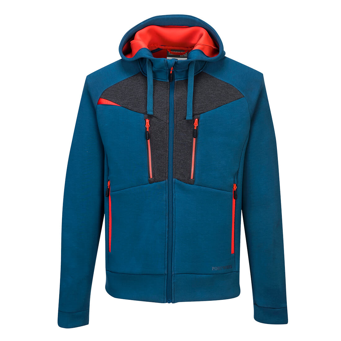 Bluza z kapturem DX4 — Metro Blue