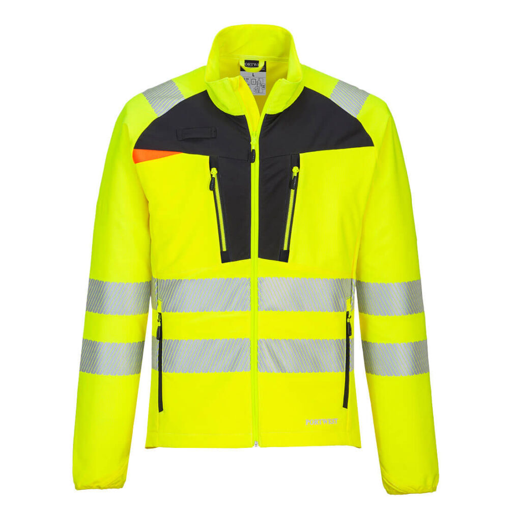 Bluza ostrzegawcza DX4 — Żółty / Czarny
