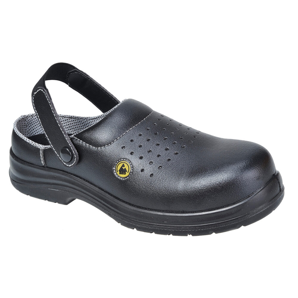 Sabot Portwest Compositelite ESD SB SRC AE FO — Czarny