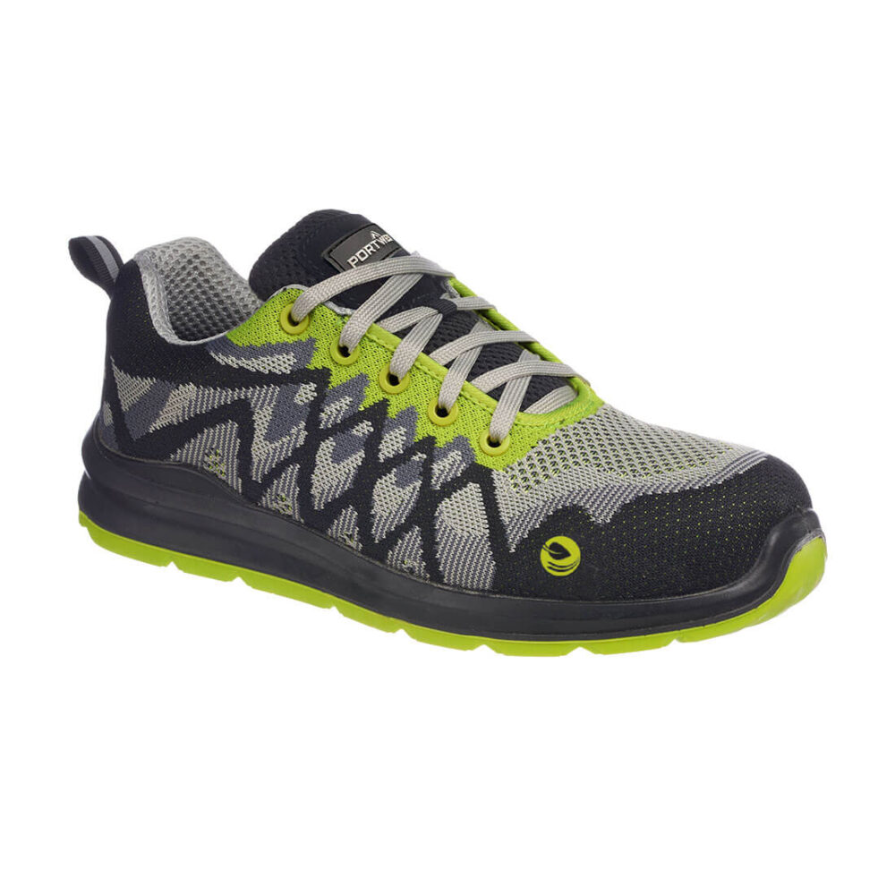 Półbut sportowy Portwest Compositelite Eco Safety S1P — Czarny / Żółty