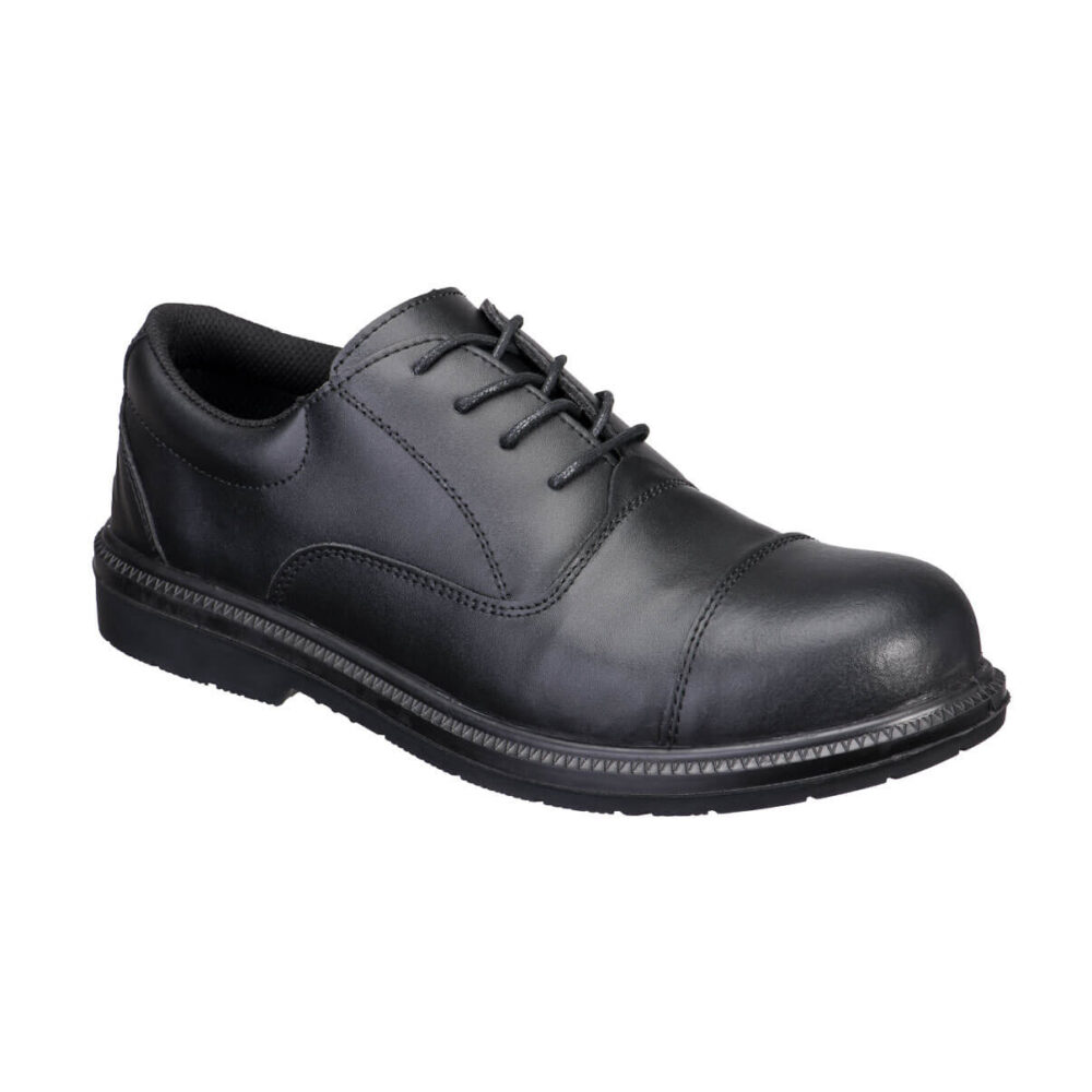 But Steel Action Leather Executive S3 SR FO — Czarny