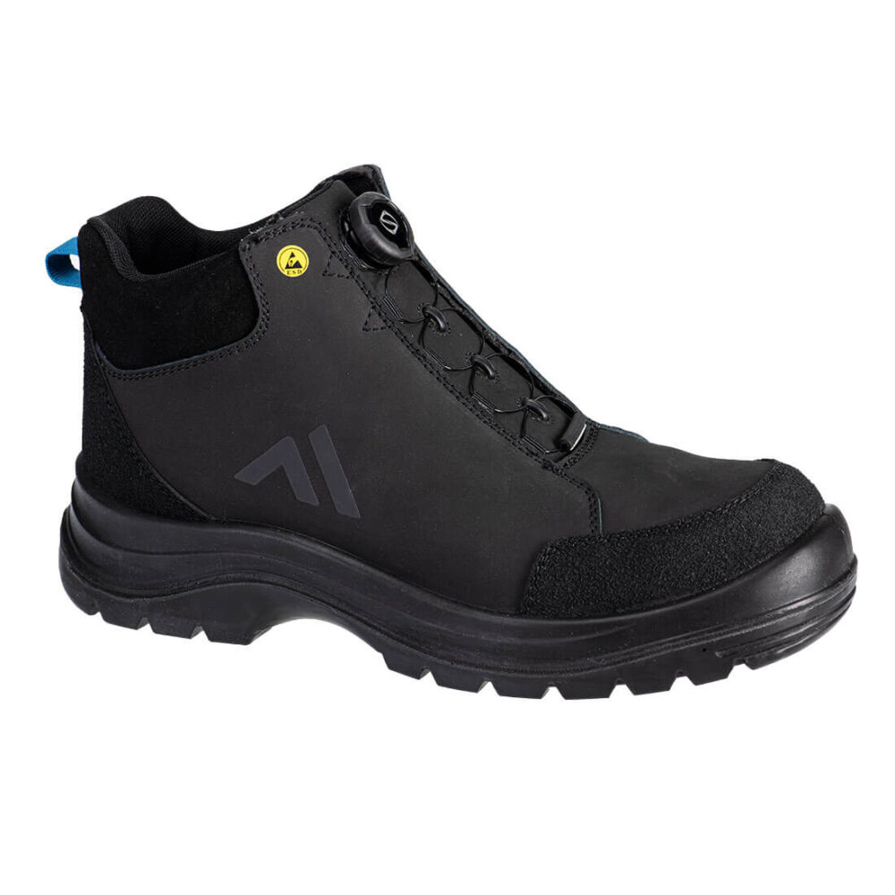 Trzewik Ridge Composite S3S ESD SR FO — Czarny / Niebieski