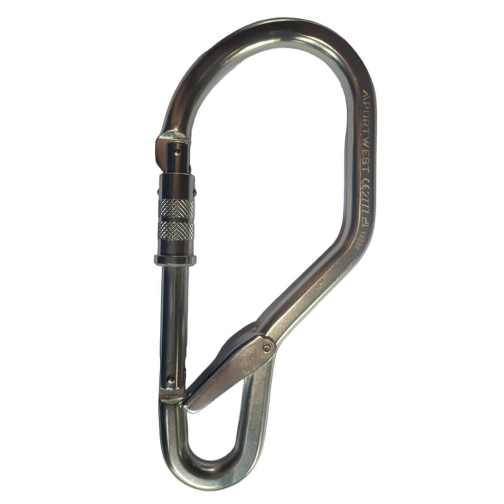 Hak aluminiowy do rusztowania — Srebrny