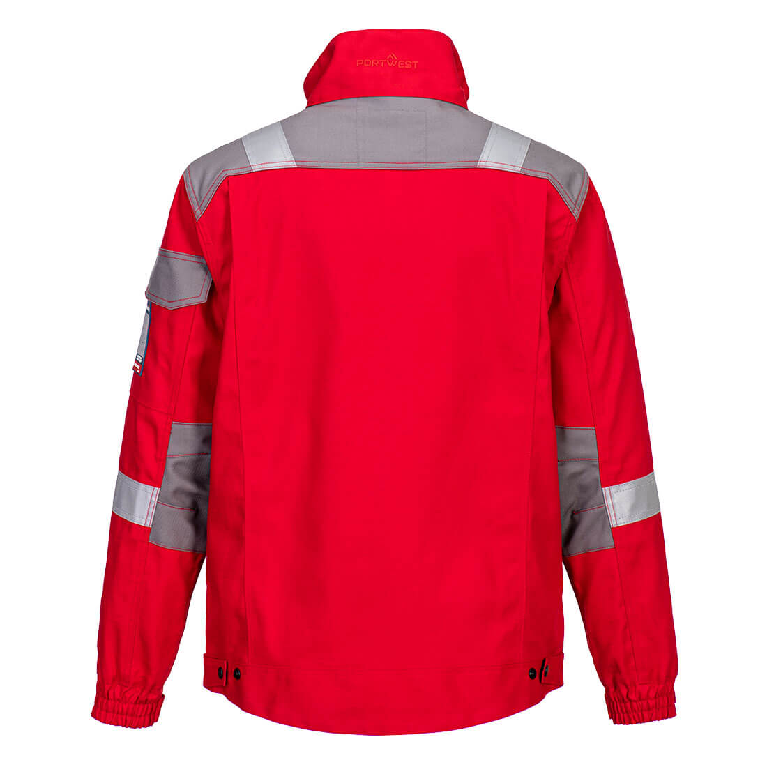 Bluza dwukolorowa Bizflame Industry — Czerwony - obrazek 2