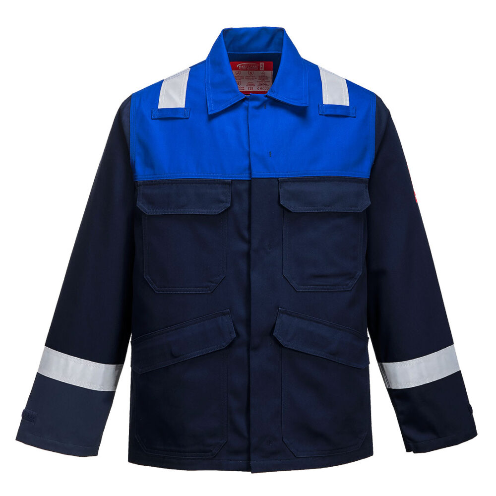 Bluza trudnopalna Bizflame Plus — Granatowy / Królewski