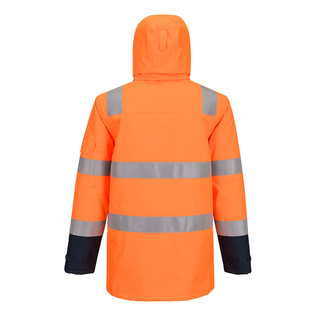 Kurtka trudnopalna ostrzegawcze zimowa Bizflame Rain Multi-Norm — Pomarańczowy / Granatowy - obrazek 2