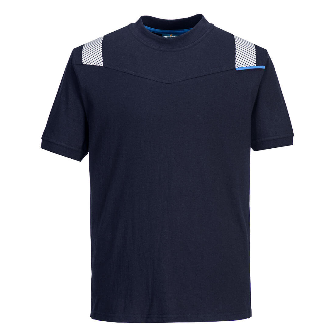 T-shirt trudnopalny i antystatyczny WX3 Modaflame — Granatowy