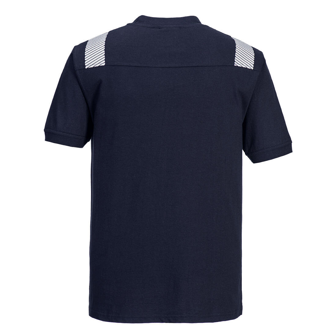 T-shirt trudnopalny i antystatyczny WX3 Modaflame — Granatowy - obrazek 2