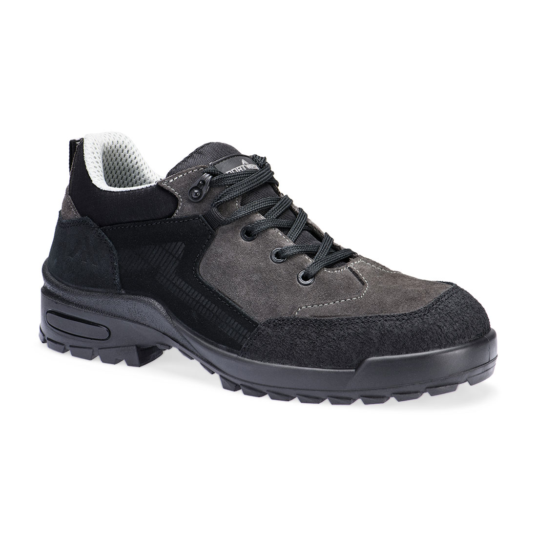 Buty zamszowe S3L CI FO SR — Czarny / Szary
