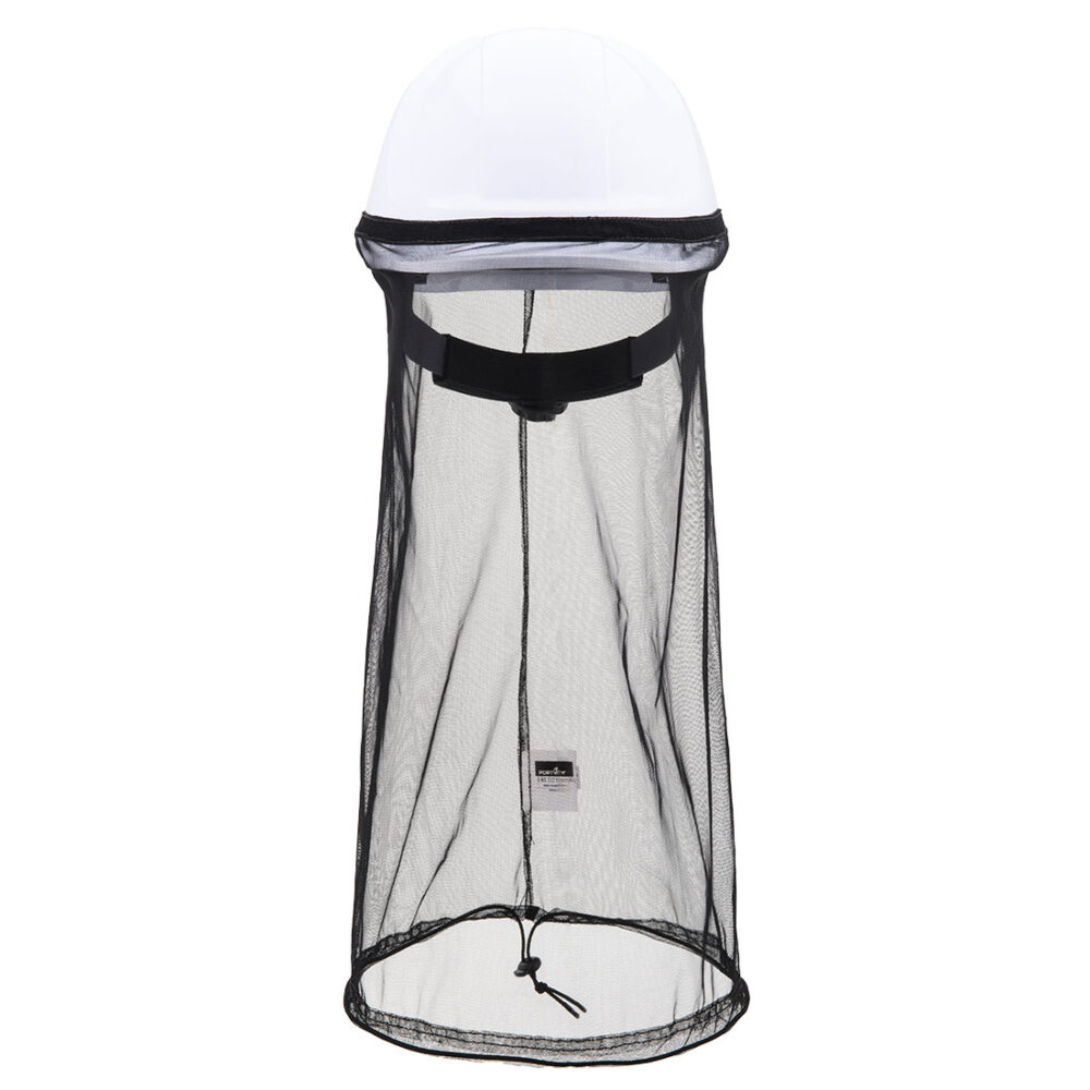 Packable Helmet Insect Net — Czarny