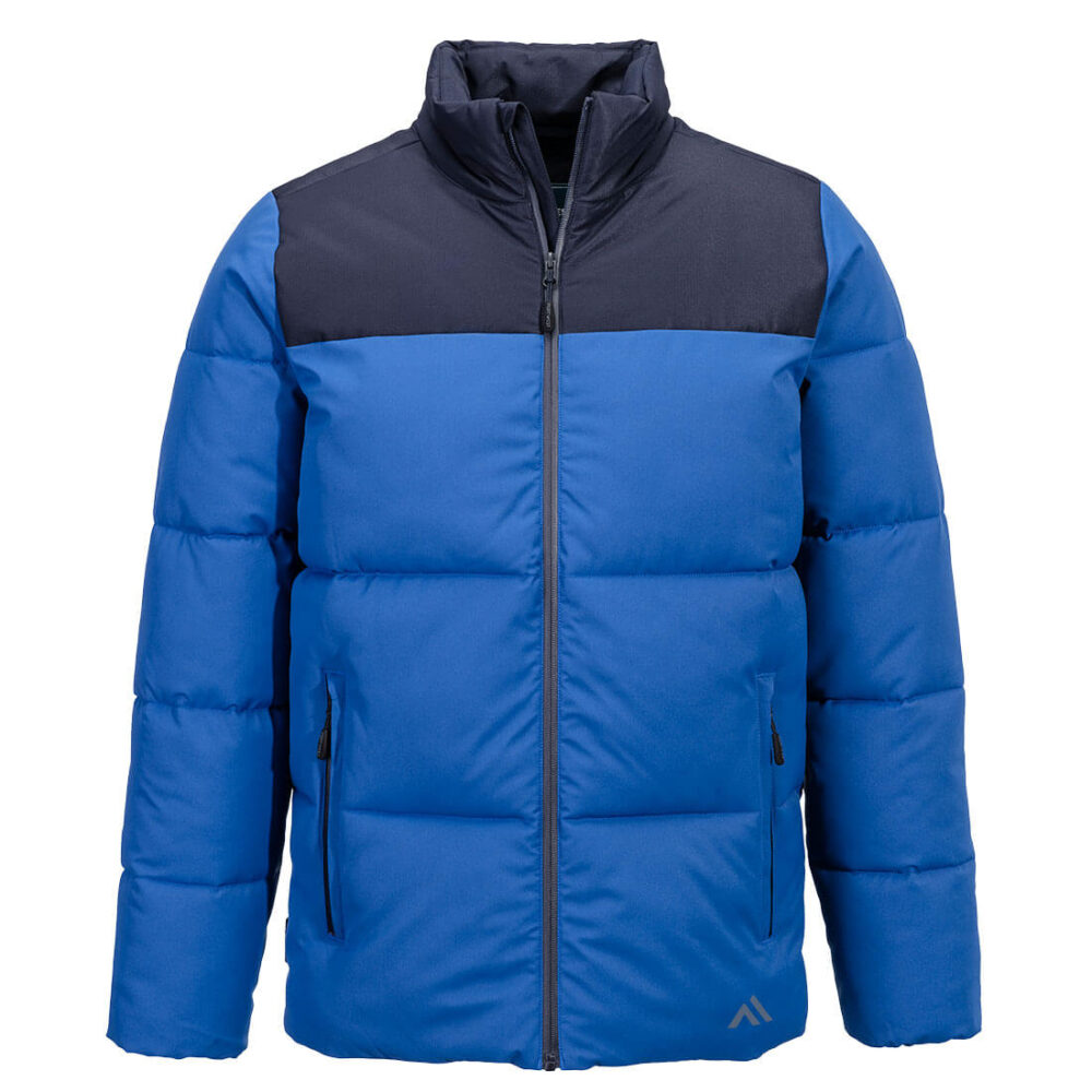 Ocieplana kurtka KX3 Baffle — Kwarc / Ciemnogranatowy
