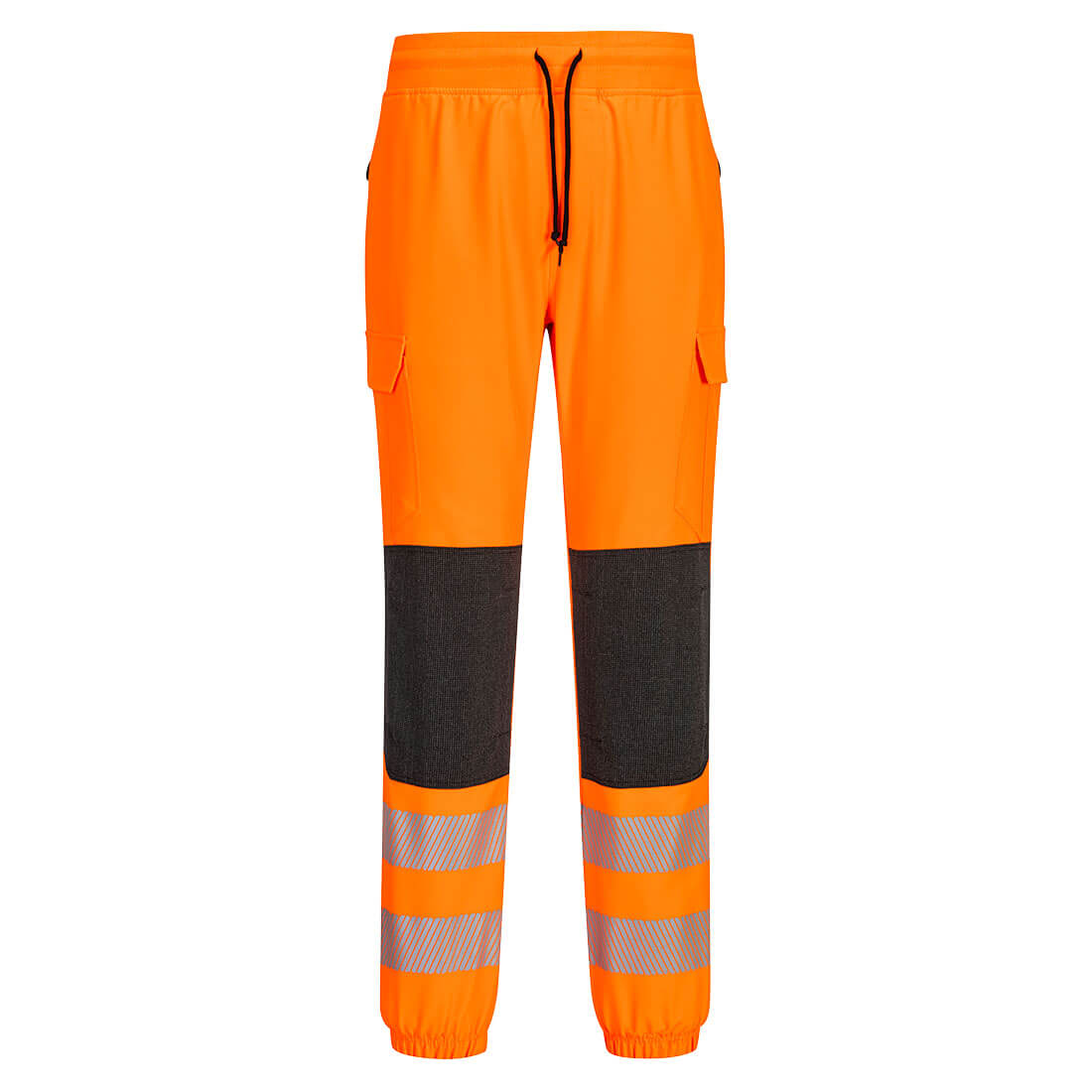 Spodnie ostrzegawcze PW3 Flexi Jogger — Pomarańczowy / Czarny