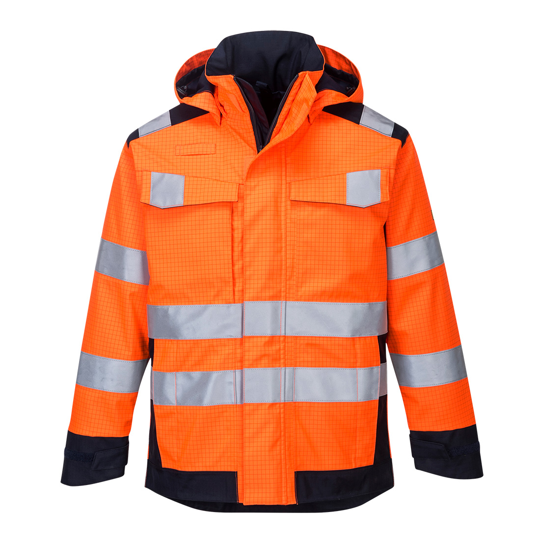 Kurtka Modaflame Multi Norm Arc — Pomarańczowy / Granatowy