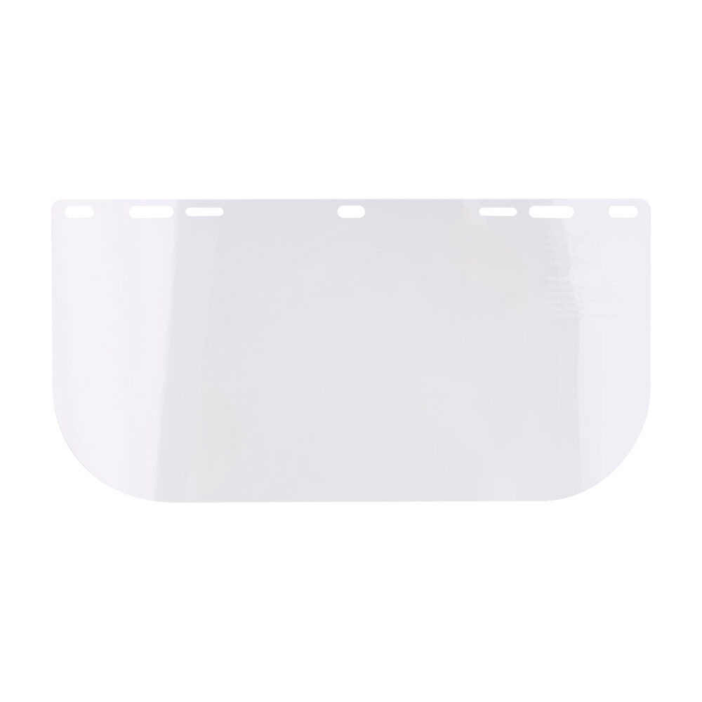 PC Visor Flat Clear (PK 1) — Przezroczysty