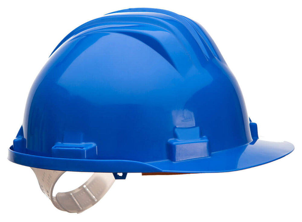 Hełm ochronny Work Safe — Królewski Niebieski