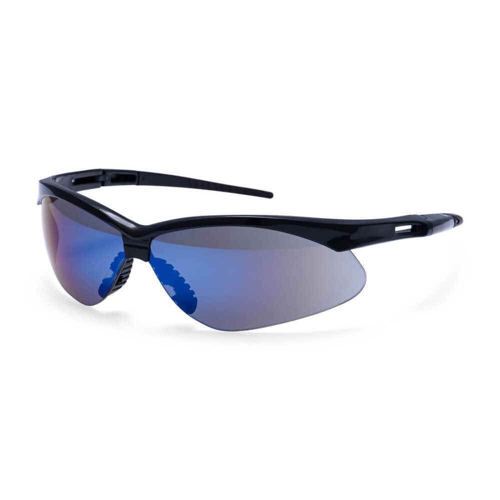 Flex Safety Glasses — Niebieski Lustrzany