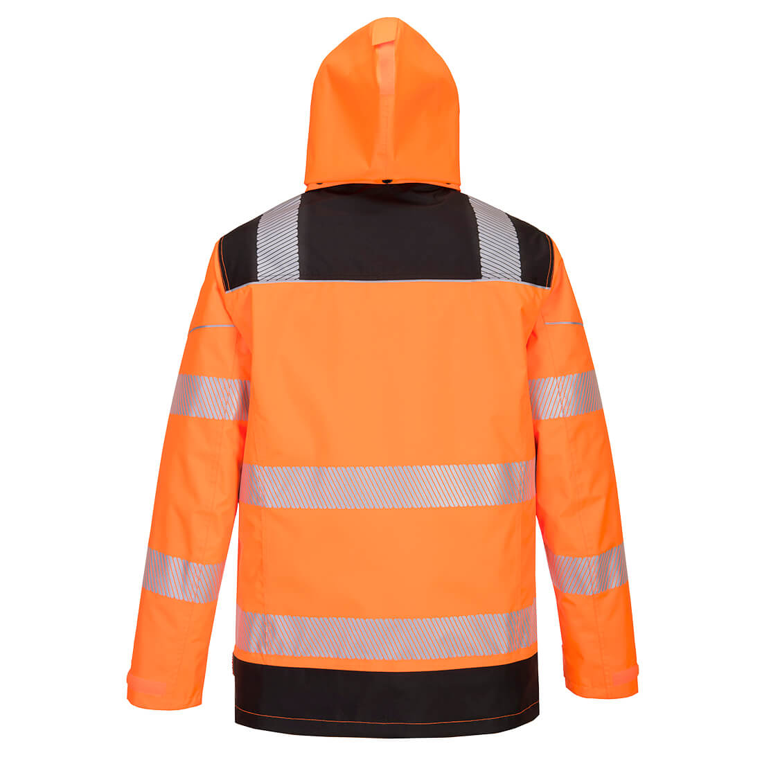 Kurtka ostrzegawcza PW3 5 w 1 — Orange/Black - obrazek 2