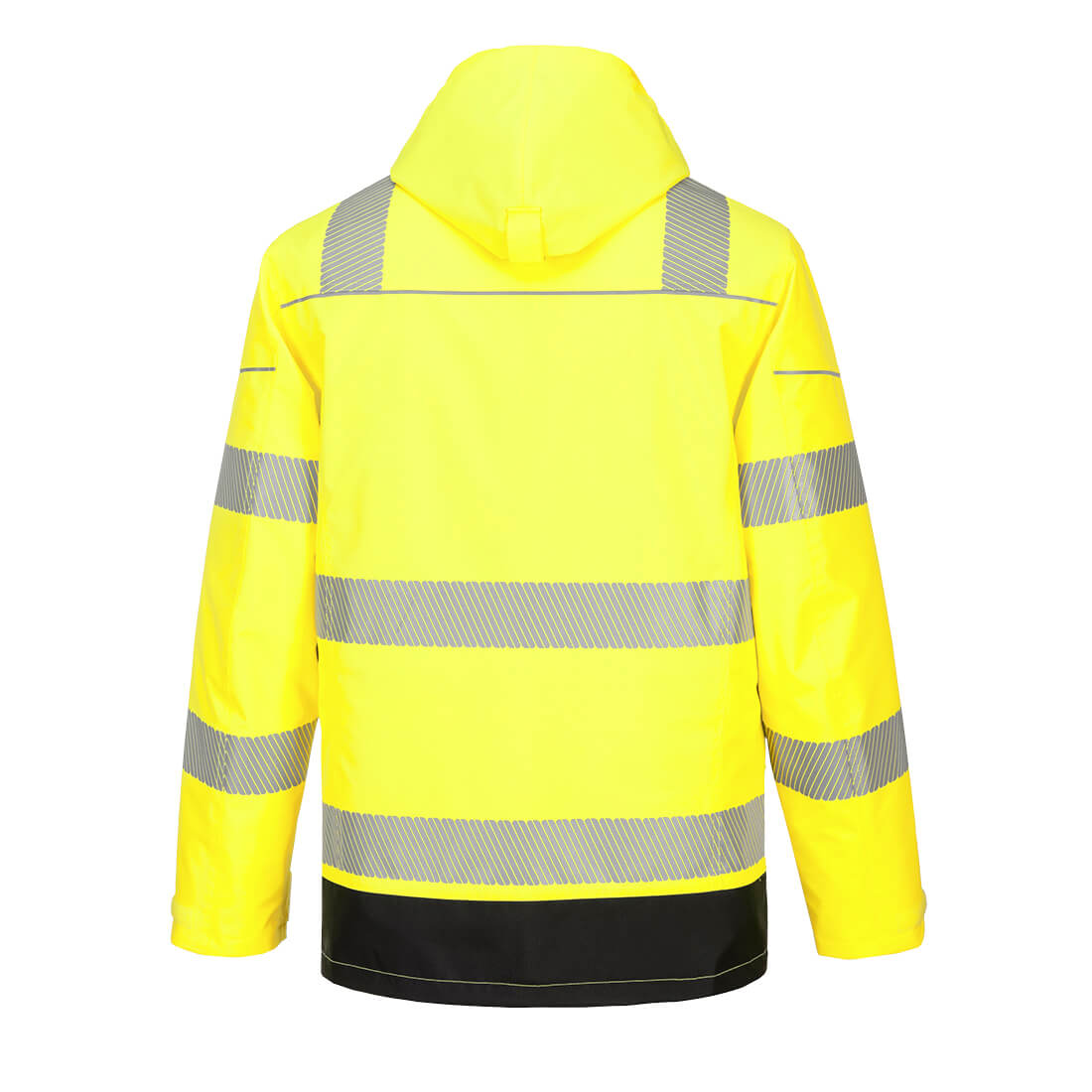 Kurtka ostrzegawcza PW3 5 w 1 — Yellow/Black - obrazek 2