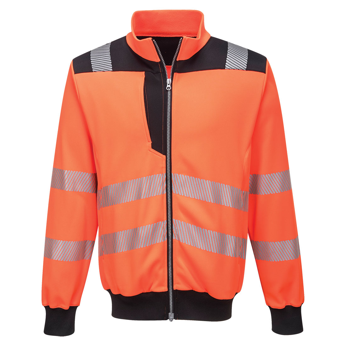 Bluza ostrzegawcza PW3 — Pomarańczowy / Czarny