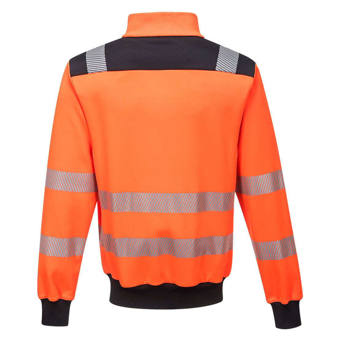 Bluza ostrzegawcza PW3 — Pomarańczowy / Czarny - obrazek 2