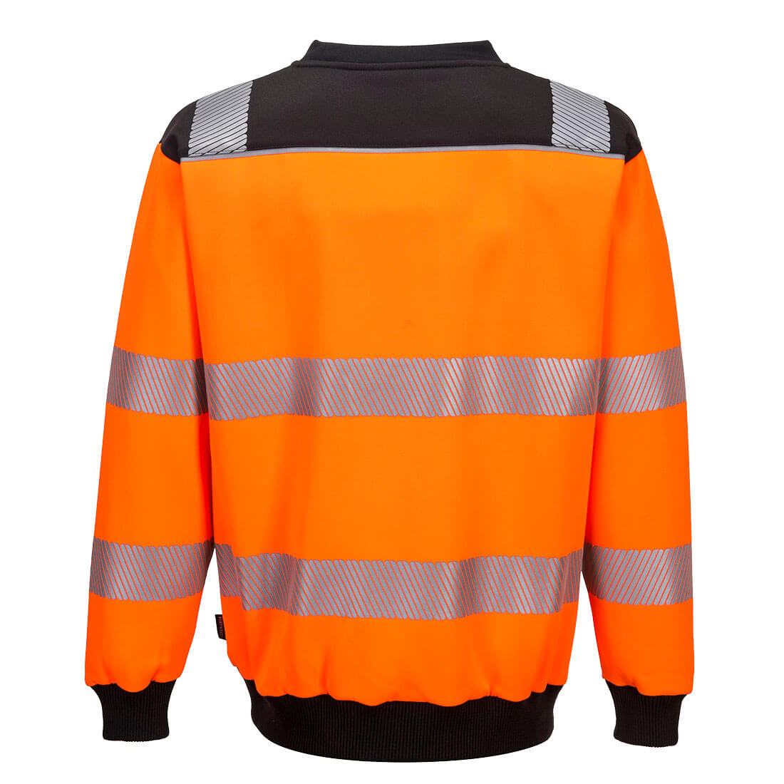 Bluza ostrzegawcza PW3 — Pomarańczowy / Czarny - obrazek 2