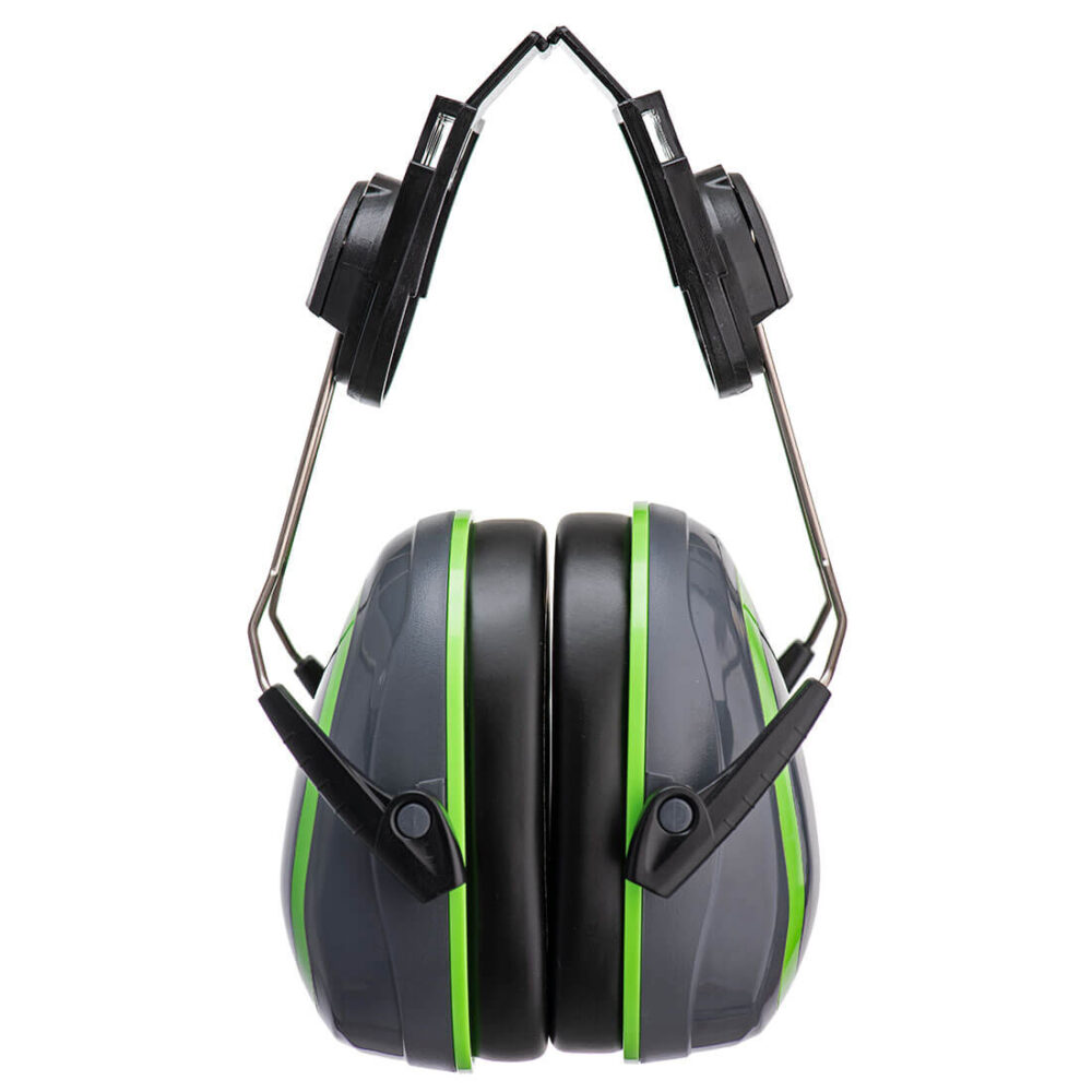 HV Extreme Ear Defenders Low Clip-On — Szary / Zielony